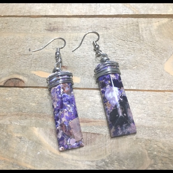 Handmade Jewelry - Imperial Jasper Earrings